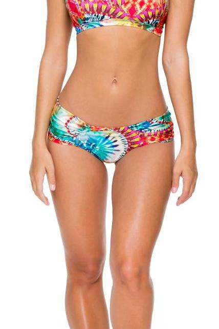 Luli Fama Encantadora Scrunch Ruched Back Brazilian Bottom